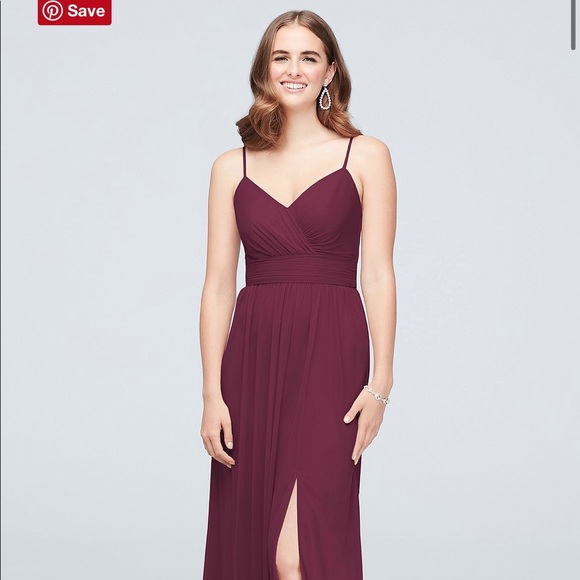 David's Bridal Dresses & Skirts - David’s Bridal WINE Dress